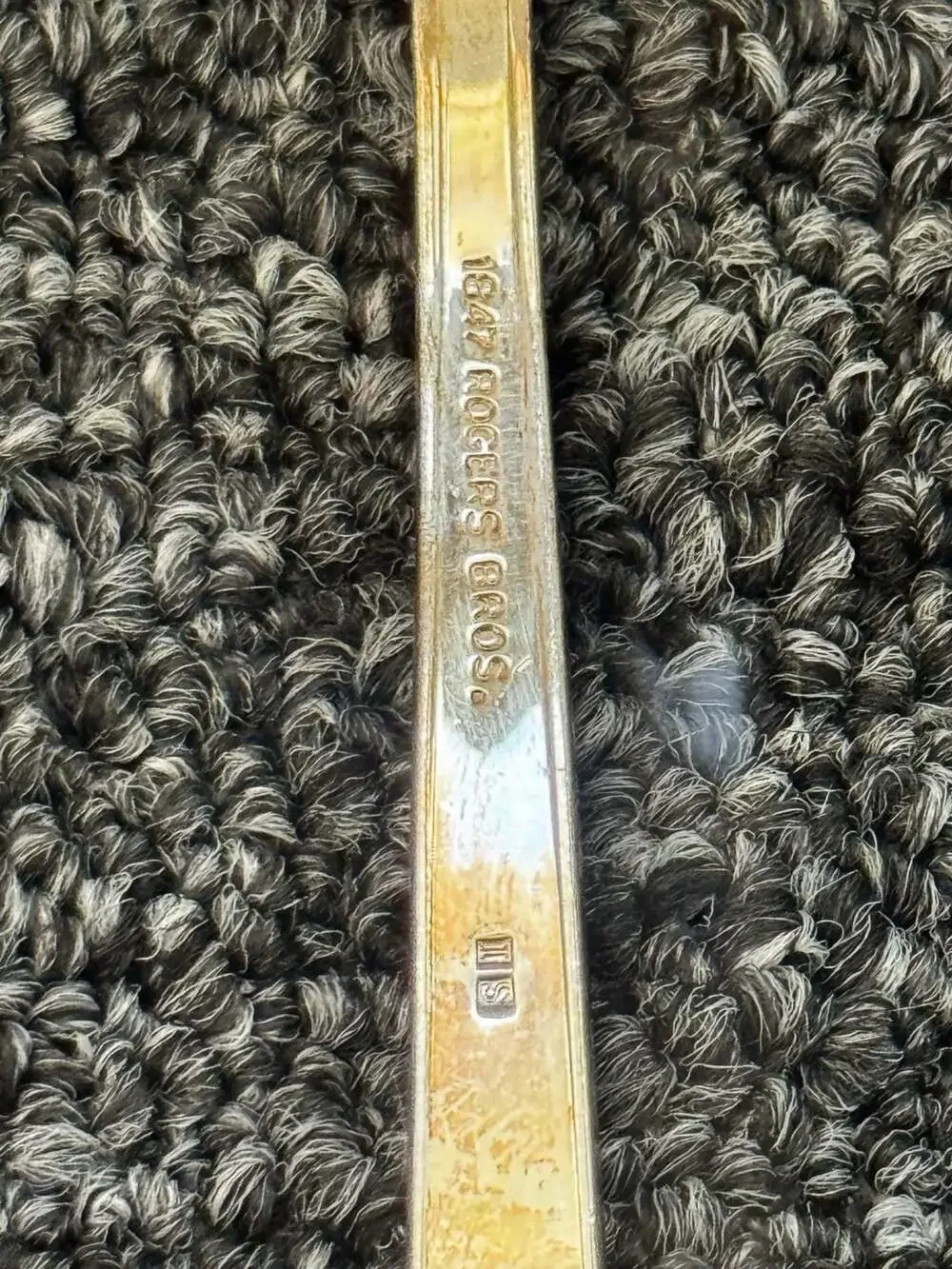 1847 Rogers Bros Silver Lace Silverplate 3pc Serving Spoons incl Pierced Spoon